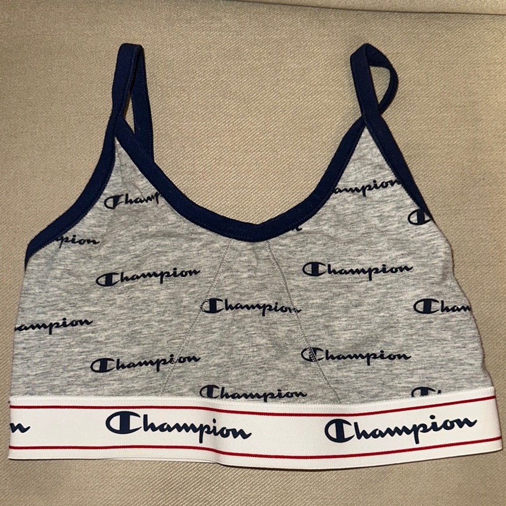 Champion Women's Gray Sports Bra